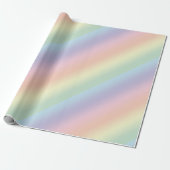 Rainboogontwerp voor pasta cadeaupapier (Uitgerold)