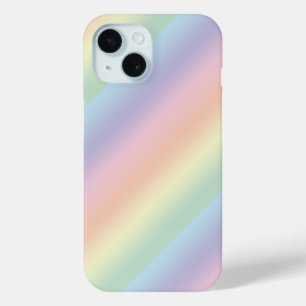 Rainboogontwerp voor pasta iPhone 15 case