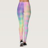 Rainboogontwerp voor pasta leggings (Achterkant)