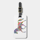 Rainboogpaard Bagagelabel (Voorkant verticaal)