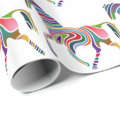 Rainboogpaard Cadeaupapier (Rol Hoek)