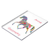 Rainboogpaard Notitieboek (Linkerzijde)