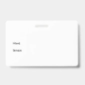 Rainboogpaarden - "Dotty about Horses!" Badge (Achterkant)