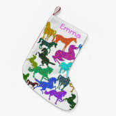 Rainboogpaarden - "Dotty about Horses!" Kleine Kerstsok (Voorkant (Hangend))