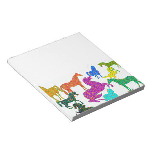 Rainboogpaarden - "Dotty about Horses!" Notitieblok