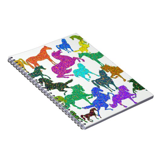 Rainboogpaarden - "Dotty about Horses!" Notitieboek (Rechterzijde)