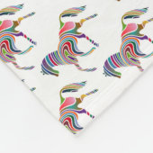 Rainboogpaarden voor meisjes fleece deken (Hoek)