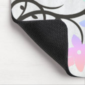 Rainboogpasta Lovevogels Aangepaste Muismat (Hoek)