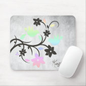 Rainboogpasta Lovevogels Aangepaste Muismat (Met muis)