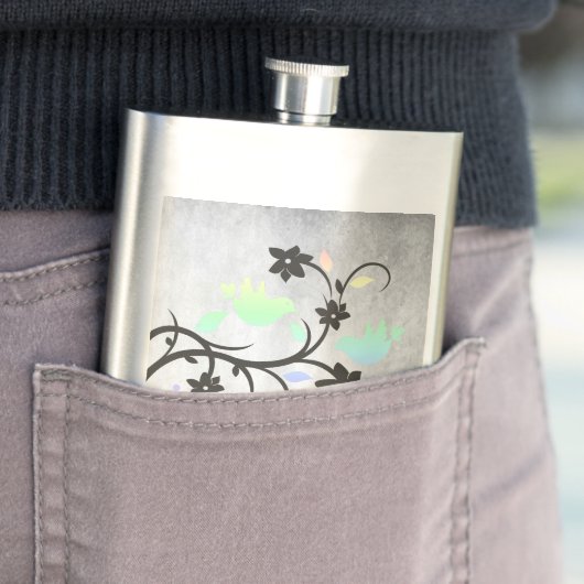 Rainboogpasta Lovevogels, maatkolf Flacon (Voorbeeld)