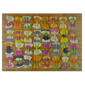 Rainboogpastapatroon Snijplank (Voorkant)