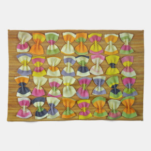 Rainboogpastapatroon Theedoek