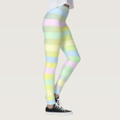 Rainboogpastelkleuren Leggings (Rechts)