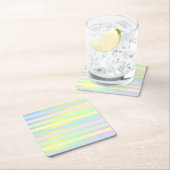 Rainboogpastelkleuren onderzetter (Insitu)