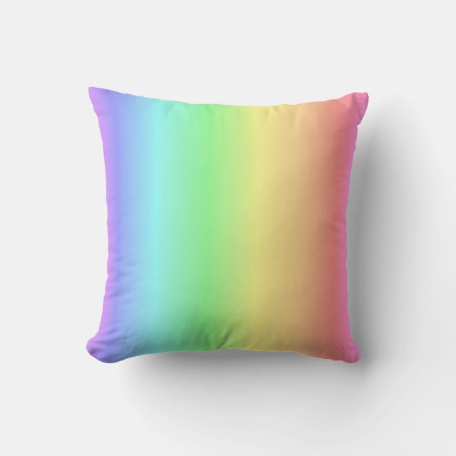 Rainboogpatroon 1 kussen (Voorkant)