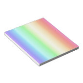 Rainboogpatroon 1 notitieblok (Schuin)