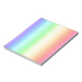 Rainboogpatroon 1 notitieblok (Linkerzijde)