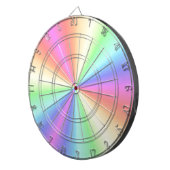 Rainboogpatroon 3 dartbord (Voorkant Rechts)