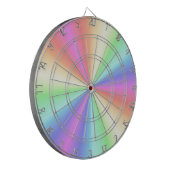 Rainboogpatroon 3 dartbord (Voorkant Links)