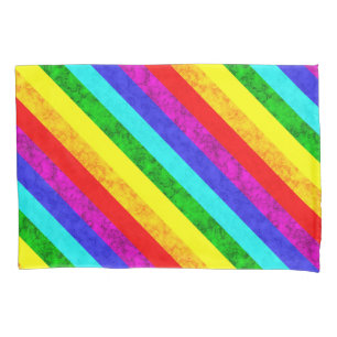 Rainboogpatroon abstract kussensloop