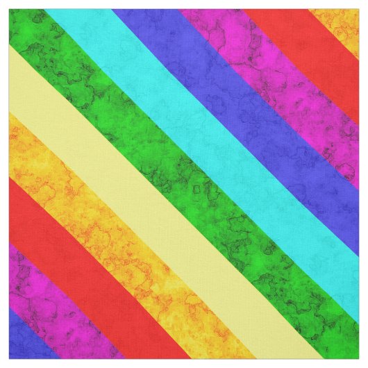 Rainboogpatroon abstract stof (Swatch)