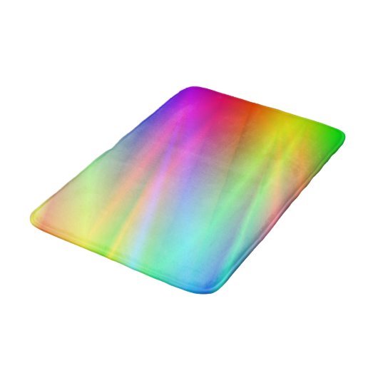 Rainboogpatroon Badmat (Gekanteld)
