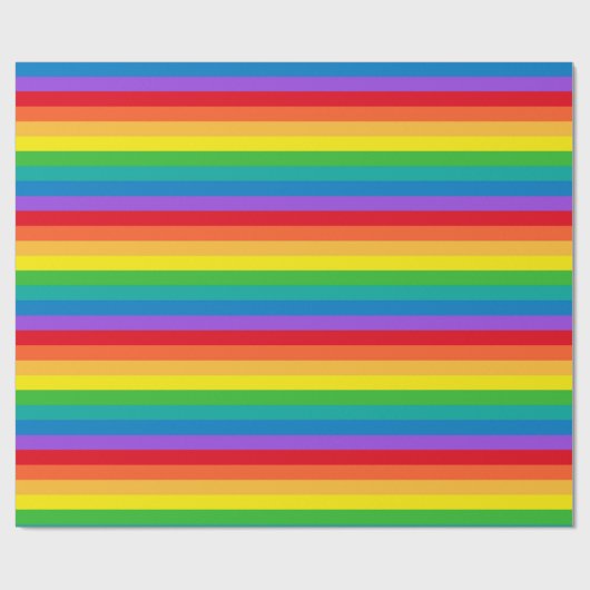 Rainboogpatroon Cadeaupapier (Vlak)