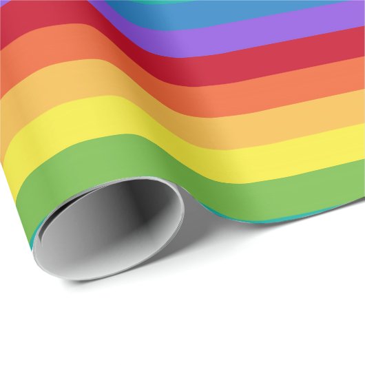 Rainboogpatroon Cadeaupapier (Rol Hoek)