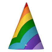 Rainboogpatroon Feesthoedjes (Links)