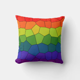 Rainboogpatroon Kussen