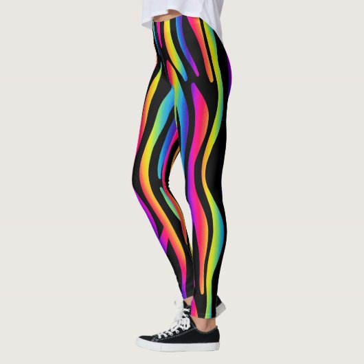 Rainboogpatroon Leggings (Links)