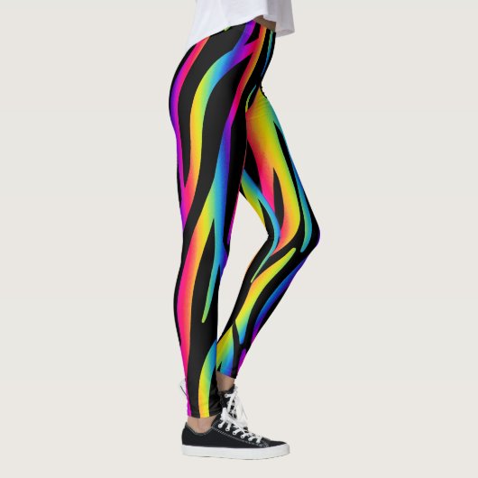 Rainboogpatroon Leggings (Rechts)