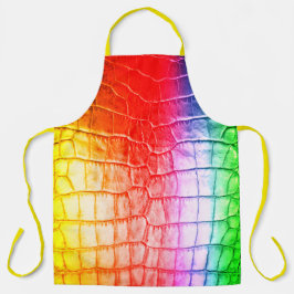 Rainboogpatroon Schort