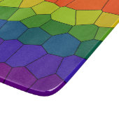 Rainboogpatroon Snijplank (Hoek)