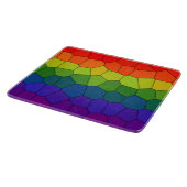 Rainboogpatroon Snijplank (Hoek)