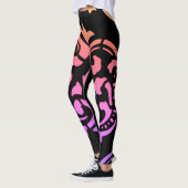 Rainboogpatroon Victoriaans Leggings (Links)