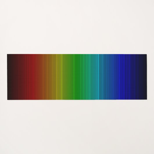 Rainboogpatroon Yogamat (Achterkant (horizontaal))