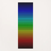 Rainboogpatroon Yogamat (Voorkant)