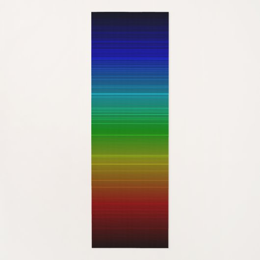 Rainboogpatroon Yogamat (Voorkant)