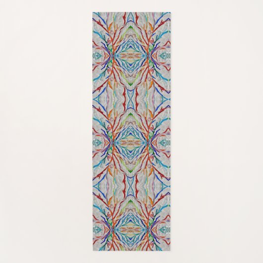 Rainboogpatroon Yogamat (Voorkant)