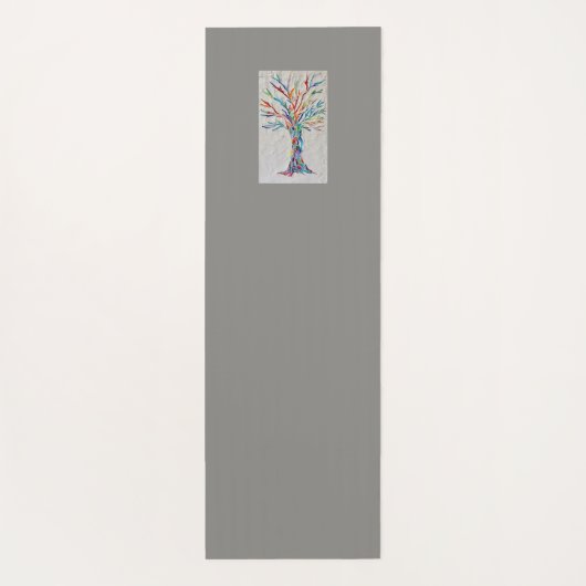 Rainboogpatroon Yogamat (Achterkant)