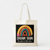 Rainboogpotlood Dream Exception Education Team SP Tote Bag (Achterkant)