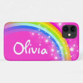 Rainboogroze lucht Case-Mate iPhone case (Achterkant (horizontaal))