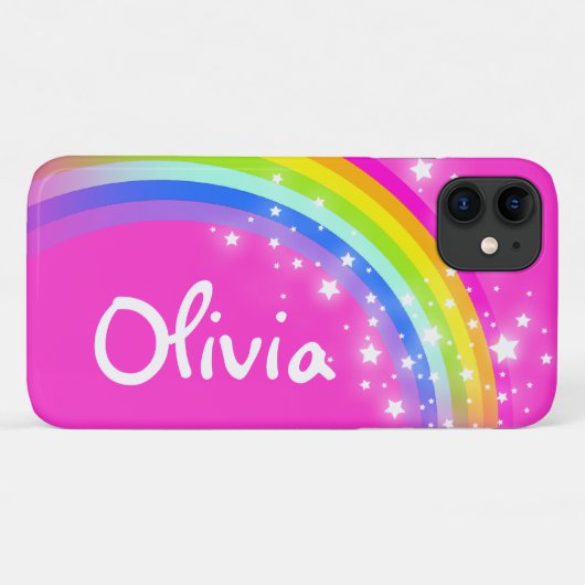 Rainboogroze lucht Case-Mate iPhone case (Achterkant (horizontaal))