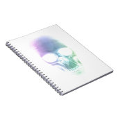 Rainboogschedel - Aangepaste achtergrond Notitieboek (Rechterzijde)