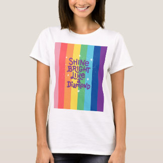 Rainboogshine, helder als een diamant shirt