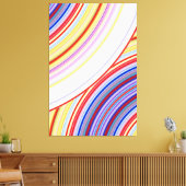 Rainboogsphere Abstract Canvas Afdruk (Insitu (Woonkamer))