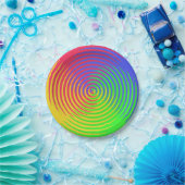 Rainboogspiraal 7-inch Bord (Feest)