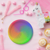 Rainboogspiraal 7-inch Bord (Feest)