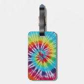 Rainboogspiraal Bagagelabel (Achterkant verticaal)